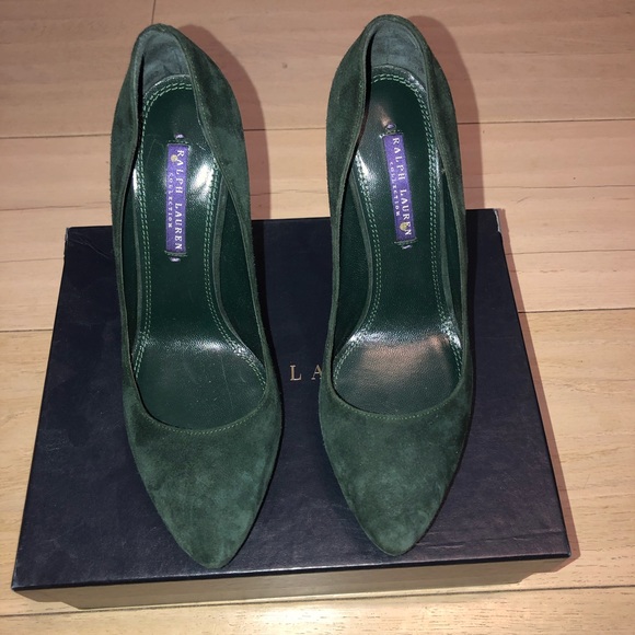 Ralph Lauren Purple Label Shoes - Ralph Lauren Collection Suede Pumps